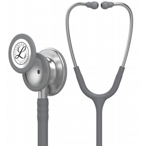 3M Littmann Classic III Stethoscope, 27 inch - Gray Tube