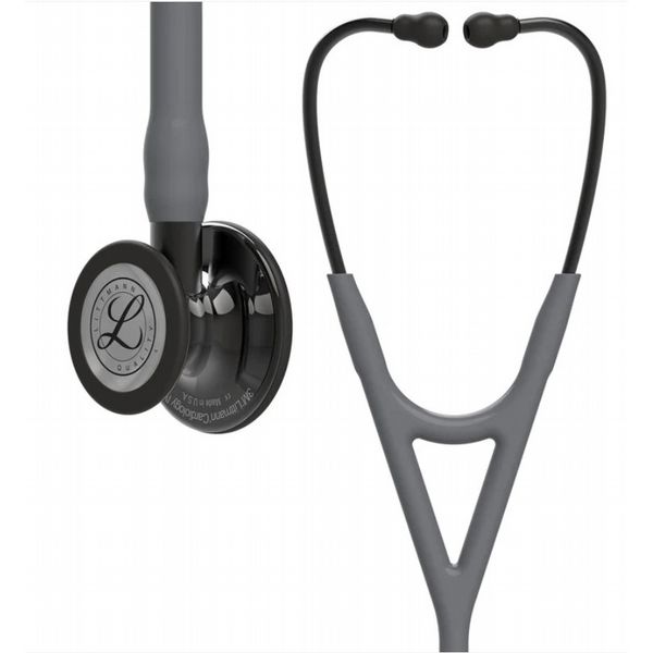 3M Littmann Cardiology IV Diagnostic Stethoscope High Polish Smoke Gray Tube - 27\