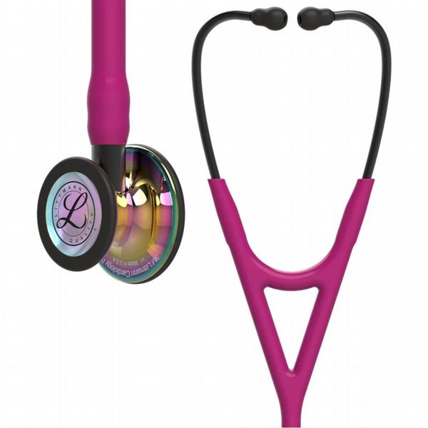 3M Littmann Cardiology IV Diagnostic Stethoscope High Polish Rainb Rasp Tube - 27\