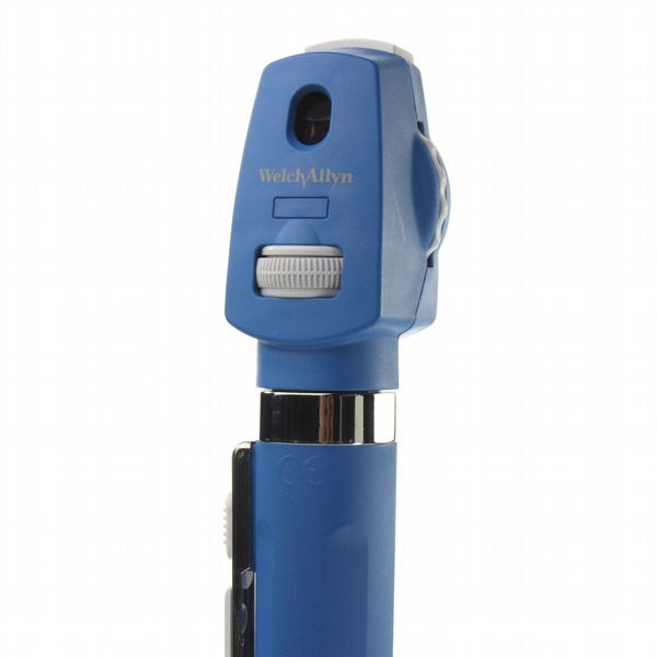 Pocket LED Ophthalmoscope - Blueberry With Handle