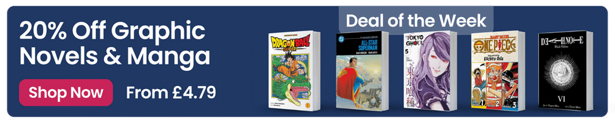 Deal of The Week 20% Off Graphic Novels and Manga
