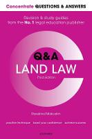 Concentrate Questions and Answers Land Law: Law Q&A Revision and Study Guide