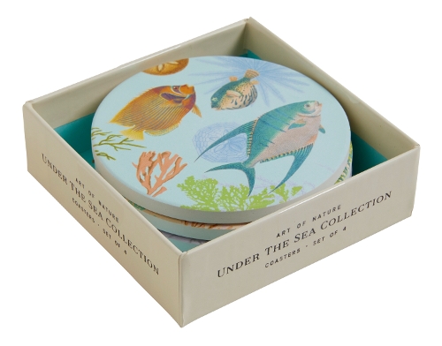 Art of Nature: Under the Sea Coaster Set: Set of 4