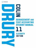 Management and Cost Accounting Student Manual