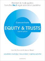 Equity and Trusts Concentrate: Law Revision and Study Guide (ePub eBook)