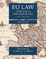 EU Law: Text, Cases, and Materials UK Version (ePub eBook)