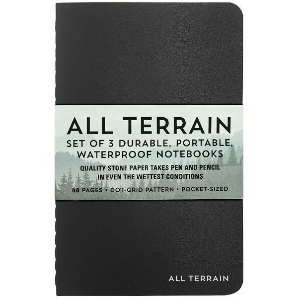 All Terrain: Waterproof Notebook Set