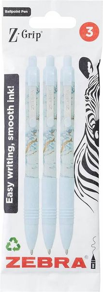 Glam Blue Marble - pack of 3