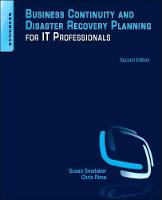 Business Continuity and Disaster Recovery Planning for IT Professionals (ePub eBook)