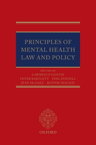 Principles of Mental Health Law and Policy