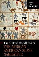 The Oxford Handbook of the African American Slave Narrative (PDF eBook)