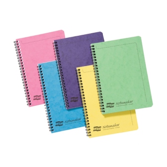 Europa Notemaker A5 10 Pack Sidebound Assorted