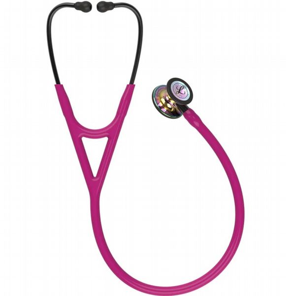 3M Littmann Cardiology IV Diagnostic Stethoscope High Polish Rainb Rasp Tube - 27